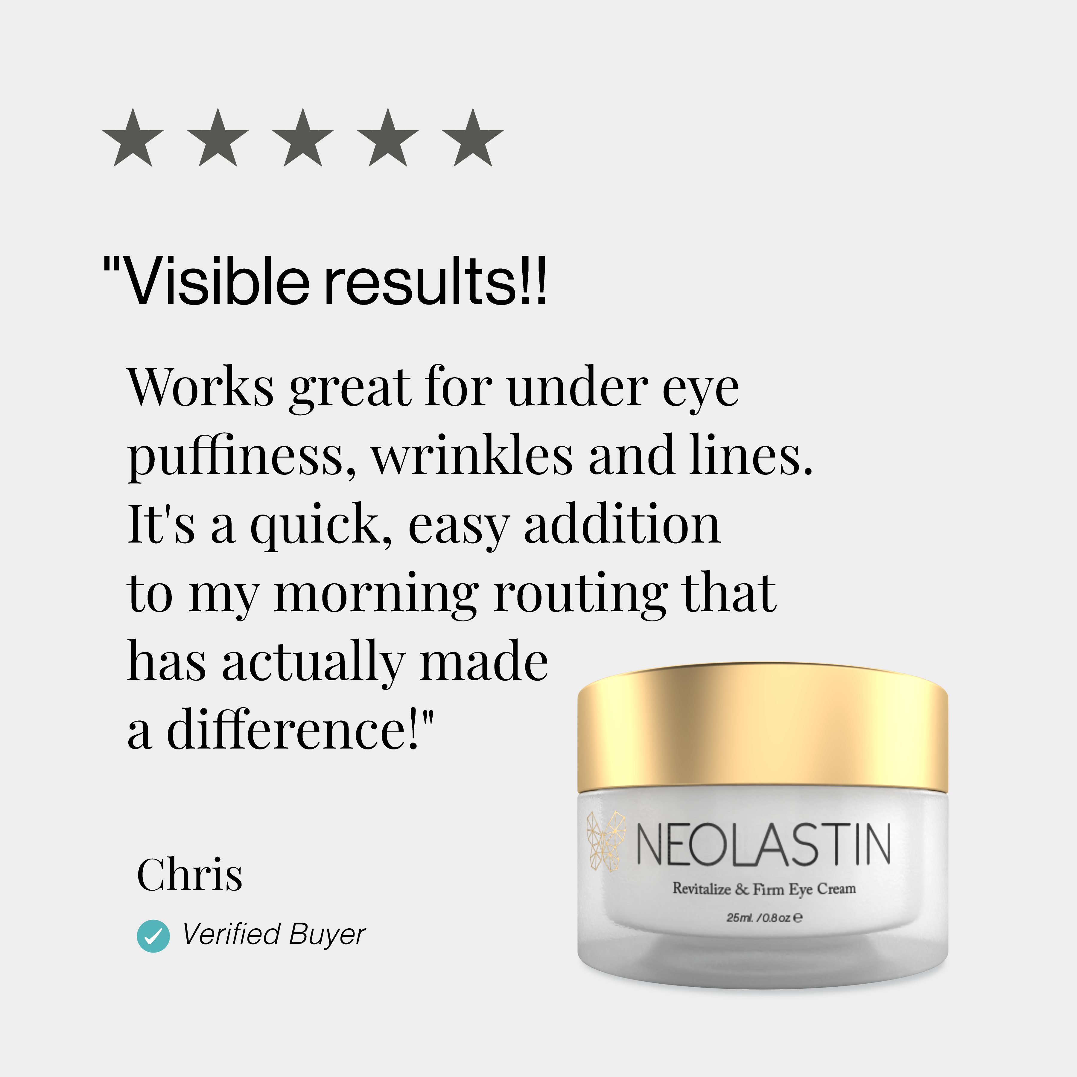 Revitalize & Firm Eye Cream
